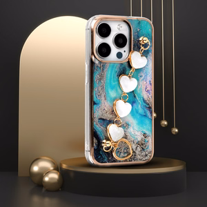 Trend viedtālruņa apvalks Iphone 15 Pro dizains 6 zils
