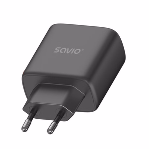 SAVIO LA-06/B USB Quick Charge Power Delivery 3.0 30W lādētājs