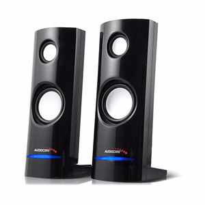 Audiocore AC860 skaļrunis 2 joslas 4 W melns vadu