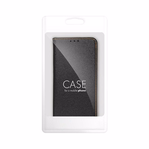 SMART PRO Book ādas apvalks viedtālrunim XIAOMI Redmi 15C (173,16 x 81,07 x 8,2) - melns