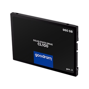 Cietais disks SSD Goodram CL100 Gen. 3 960GB SATA lll 2,5