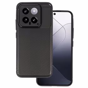 Tel Protect Carbon Elite viedtālruņa apvalks Xiaomi 14 Ultra melns