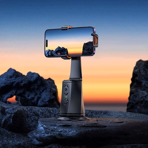 Tālruņa turētājs Hoco 360 grādu rotējošs ar automātisko sejas izsekošanu K26 melns