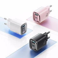 USAMS Tīkla lādētājs CC229 30W GaN USB-C/USB-A Fast Charging XC Series balts CC229TC02