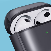 Tech-Protect Slim Hook viedtālruņa apvalks AirPods 4 - pelēks