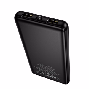 Borofone Внешний аккумулятор 10000mAh BJ88 Clever - 2xUSB - чёрный