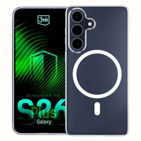 3mk Caurspīdīgs MagCase futrālis Samsung Galaxy S26+ - caurspīdīgs