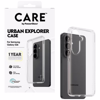 CARE by PanzerGlass Urban Explorer Transparent Case for Samsung Galaxy S26 - transparent