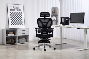 Activejet ergonomiskais biroja krēsls YK848, melns