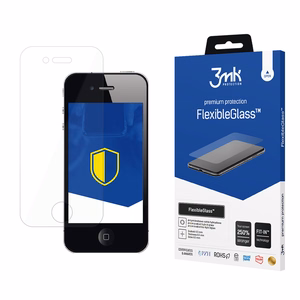 3mk FlexibleGlass – tālruņa ekrāna aizsargs modelim Apple iPhone 4
