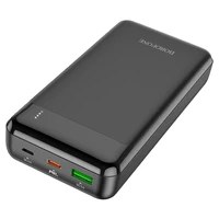 External battery Power Bank Borofone BJ19A Type-C PD 20W+Quick Charge 3.0 20000mAh black