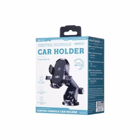 Automašīnas tālruņa turētājs Remax RM-C03 (instrumentu panelis), melns