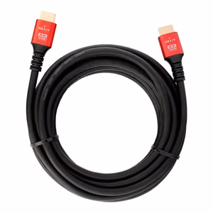 Kabelis HDMI 2.1 8K 60 Hz / 4K 120 Hz – ar ļoti augstu ātrumu, HDR, eARC, VRR, 48Gbps, 5 m, melns