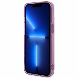 Guess GUHCP14MHGJGHP iPhone 14 Plus 6.7 "rozā/rozā cietais apvalks Jungle Collection