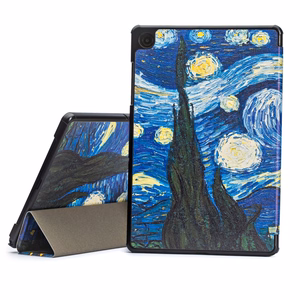 Korpuss Reach Smart Leather Samsung X210/X215/X216 Tab A9 Plus 11.0/X230/X235/X236 Tab A11 Plus 11.0 zvaigžņota nakts