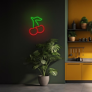 Neon LED Light CHERRY zaļš sarkans NNE23 Neolia