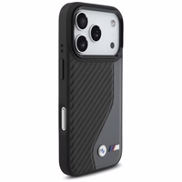 BMW M Carbon Logo Magnētiskais viedtālruņa apvalks iPhone 17 Pro - grafīts