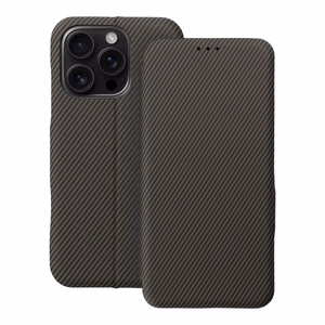 FOLIO Side Magnet viedtālruņa apvalks (m) saderīgs ar IPHONE 16 PRO MAX - brūns