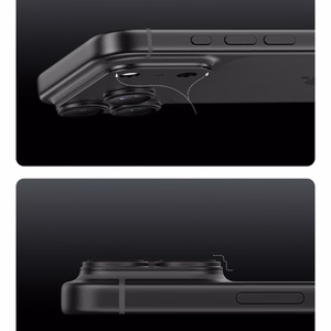 Benks OmniWarrior integrēts metāla kameras objektīvu aizsargs (C.M.SX.AP.BK.0071) iPhone 18 Pro Max (AR, melns)