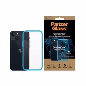 PanzerGlass ClearCase iPhone 13 Mini 5.4" Antibacterial Military grade Bondi zils 0326