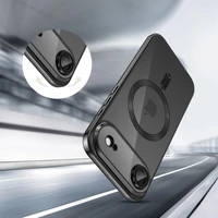 Tech-Protect MagFlex Magnētiskais viedtālruņa apvalks iPhone 17 Air - Caurspīdīgs melns