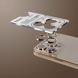 Etteri kameras lēcas aizsargs iPhone 16 Pro / 16 Pro Max deserts