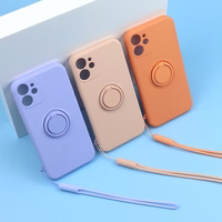 Beline Maciņš Silicone Ring iPhone 12 Pro Max ābolu zaļš