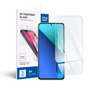 Закалённое стекло для Xiaomi Redmi 13 Blue Star