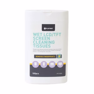 Wet wipes Platinet for LCD / TFT screens 11x9,4cm (100pcs)