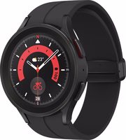 [OUTLET] Samsung Galaxy Watch5 Pro WiFi R920 melns ar gumijas siksniņu melns B klase
