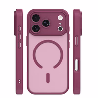 Mag Matt maciņš iPhone 17 Pro Max 6,9'' bordo