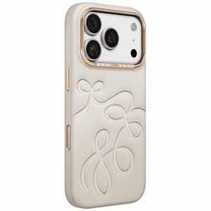 Uniq Coehl Cloude Magnetic Charging vāciņš iPhone 18 Pro / 17 Pro – bēšs