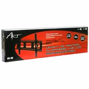 ART AR-08 TV turētājs (60-100"; maks. 100kg), melns