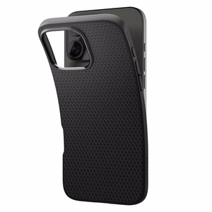 Spigen Liquid Air viedtālruņa apvalks iPhone 16 Pro Max - melns