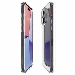 Viedtālruņa apvalks Spigen Crystal Flex iPhone 15 Pro Max - caurspīdīgs (m)