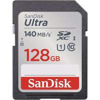 SanDisk atmiņas karte SDXC 128GB Ultra 140MB/s UHS-I Class 10