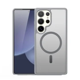 DUX DUCIS viedtālruņa apvalks YIND saderīgs ar MagSafe SAMSUNG S25 Ultra pelēks