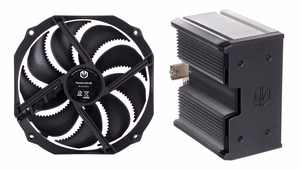 ENDORFY Fortis 5 procesora gaisa dzesētājs 14 cm melns, pelēks, tērauds