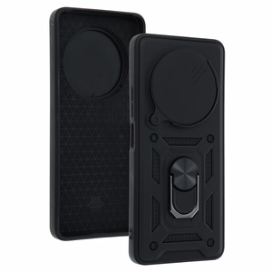 Slide Camera Armor Case for Xiaomi Redmi A4 Black