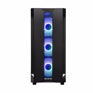 Chieftec Hunter datora korpuss MidiTower ATX melns