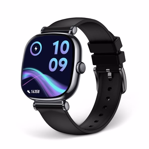 Ksix Smartwatch IRIA viedpulkstenis, melns, 1.7" AMOLED, IP68