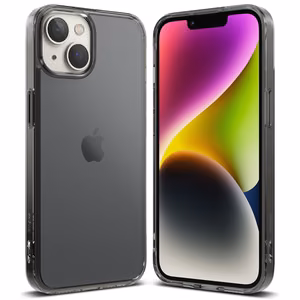 Ringke Fusion Matte apvalks iPhone 14 Plus ar gēla rāmi – pelēks