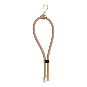 Telefona piekariņš GSN-1 īss silikona bēšs