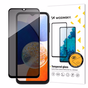 Wozinsky Privacy Glass Tempered Glass Samsung Galaxy A14 5G / Galaxy A14 with Anti Spy Privacy Filter