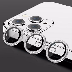 Tempered Glass HARD DIAMOND for camera (LENS) for Iphone 17 silver (lens 2 pieces)
