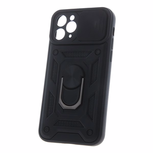 TFO Defender Slide triecienizturīgs vāciņš ar bīdāmu kameras aizsargu Honor Magic8 Lite – melns
