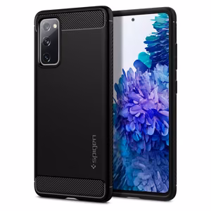 Spigen Rugged Armor viedtālruņa apvalks Samsung Galaxy S20 FE - matēts melns