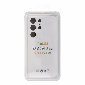 Case for Samsung S24 ULTRA Clear Case 2 mm Box transparent