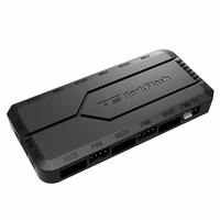 Ventilatoru kontroles bloks datoram Darkflash RC2 RGB PWM + tālvadības pults (melns)