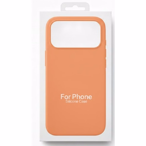 TM MagSafe Silicone vāciņš iPhone 17; krāsa: piesātināti oranža